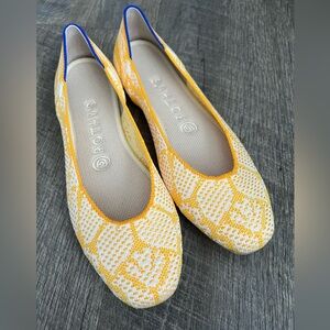 Rothy’s Square flats 7.5 Daisy